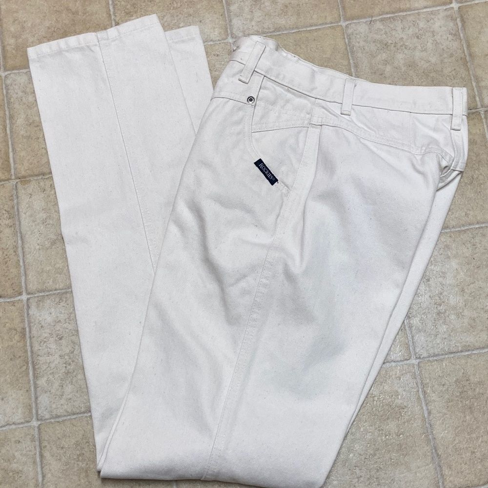 Vintage Rocky Mountain Cream Jeans Size 28/7